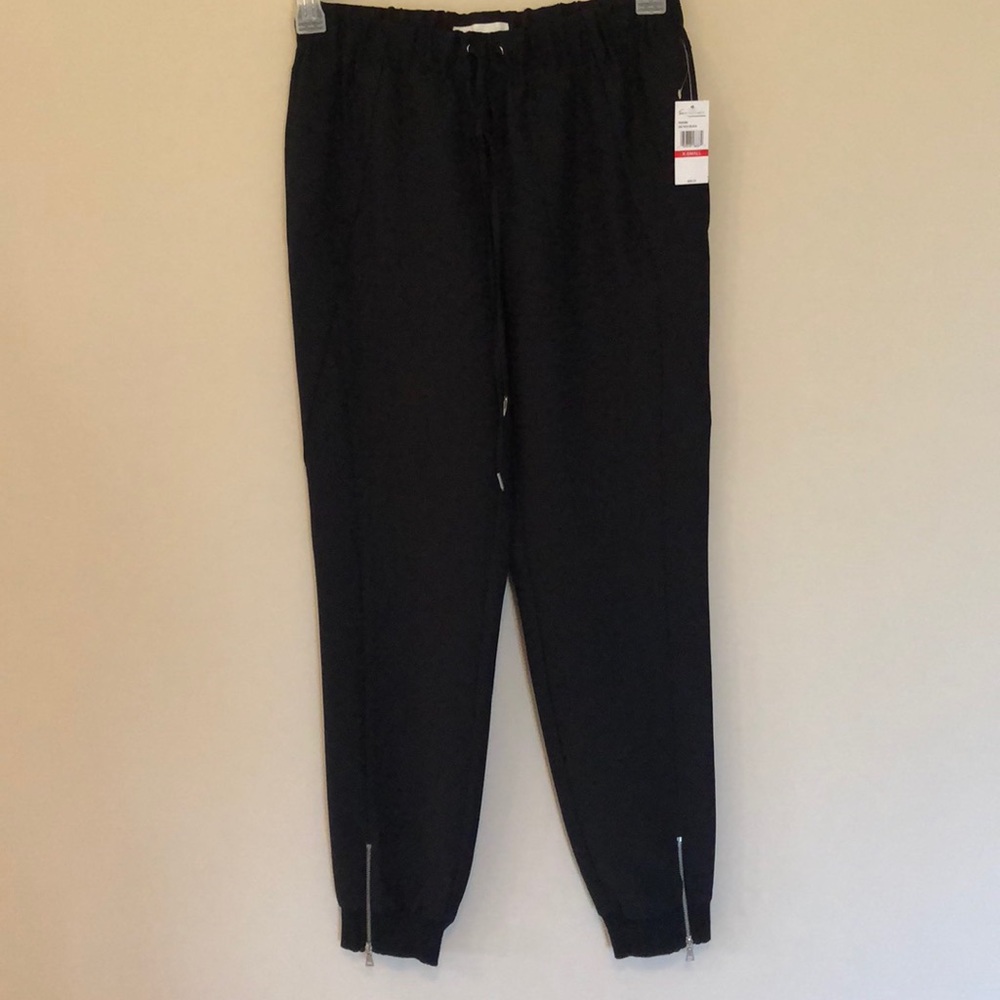Vince Camuto rich black pant w zipper at leg xs - Picture 2 of 6